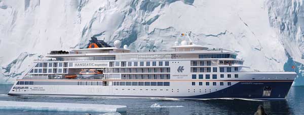 HANSEATIC nature von Hapaq Llyod Cruises