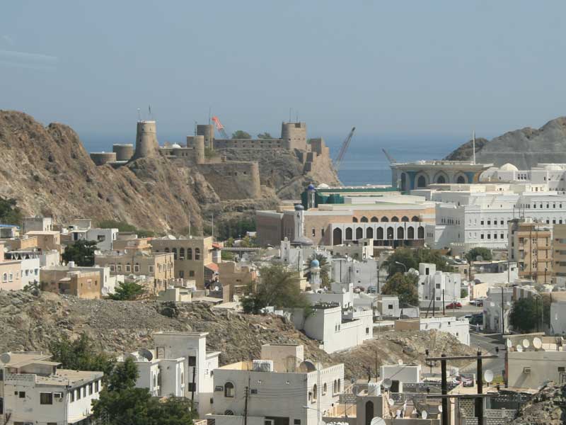 Muskat, Hauptstadt des Oman