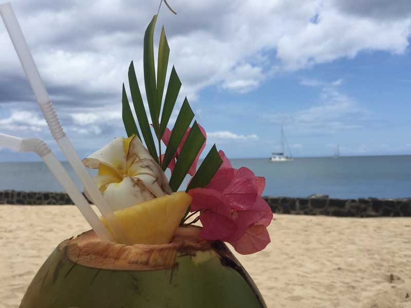 Karibisches Flair am Strand